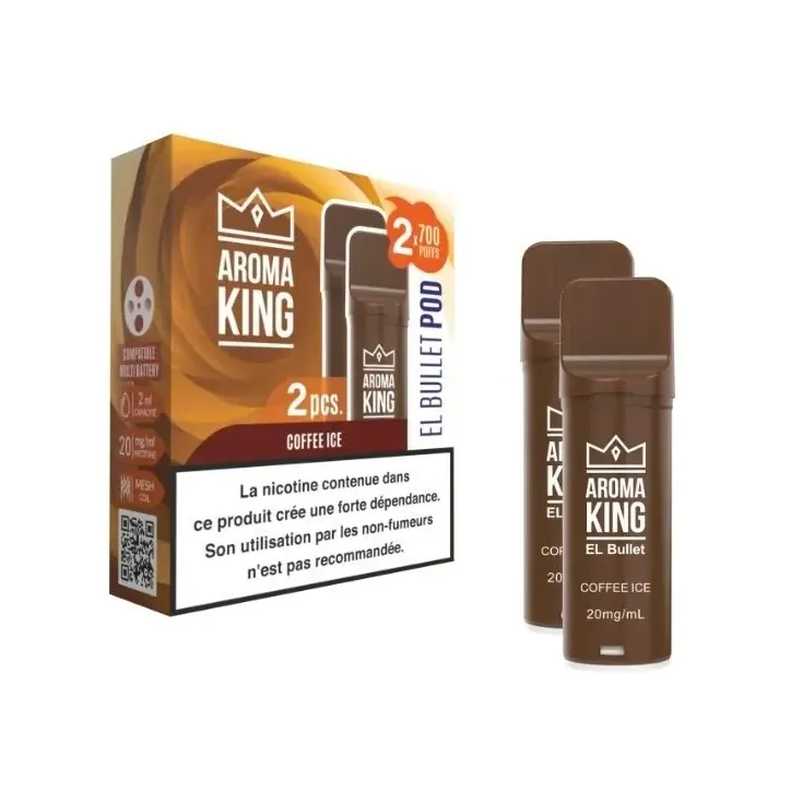 Wkład Aroma King EL Bullet o smaku 2x Coffe Ice