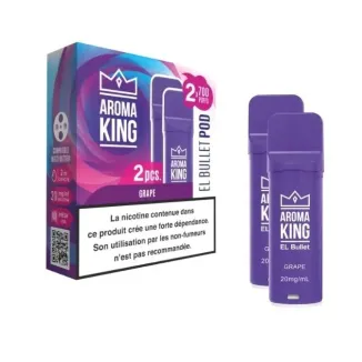 Wkład Aroma King EL Bullet - 2x Grape - Wkład Aroma King EL Bullet - 2x Grape -  - 33