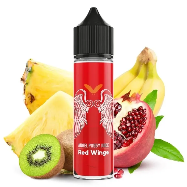 Longfill Angel Pussy Juice o smaku Red Wings - 60ml butelka