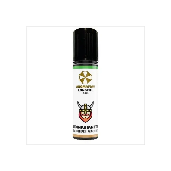 Longfill Aroma o smaku Scandinavian fruits - 6ml liquidu w 60ml butelce