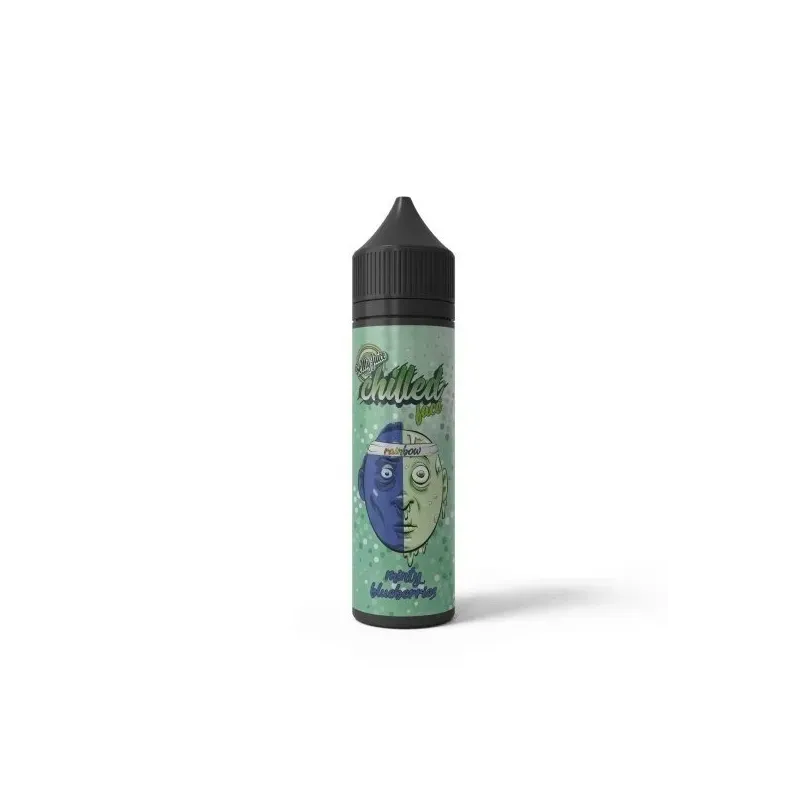 Longfill Chilled Face Rainbow 10/60ml - Minty Blueberry-26