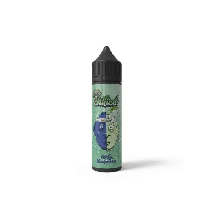 Longfill Chilled Face Rainbow o smaku Minty Blueberry - 60ml butelka z 10ml liquidu