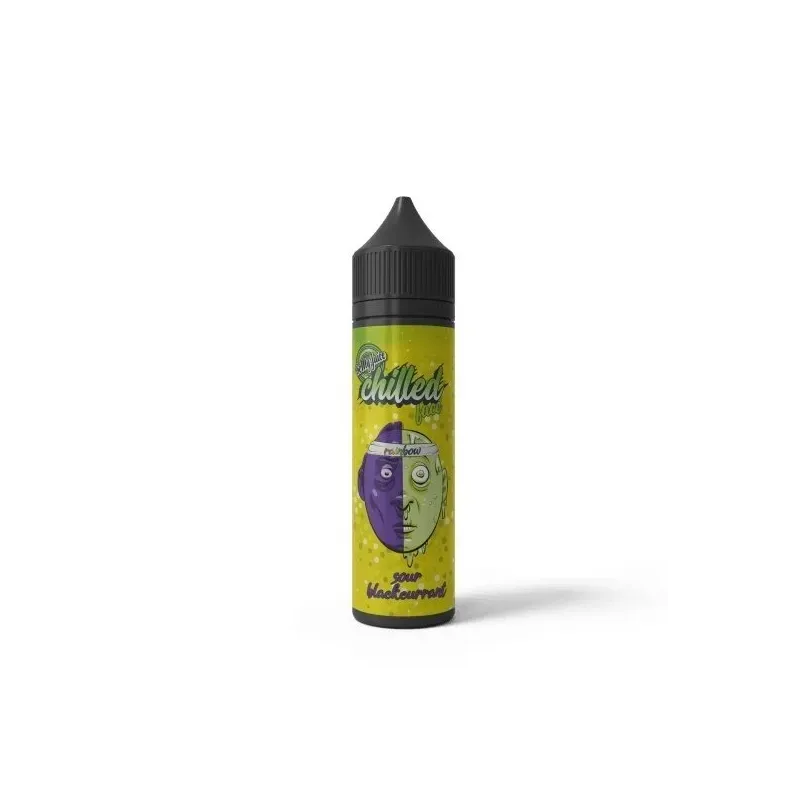 Longfill Chilled Face Rainbow 10/60ml - Sour Blackcurrant-26