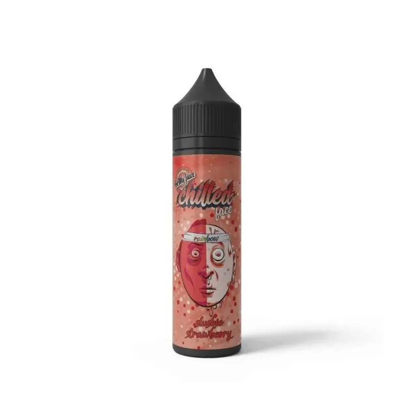 Longfill Chilled Face Rainbow 10/60ml - Slushy Strawberry-26