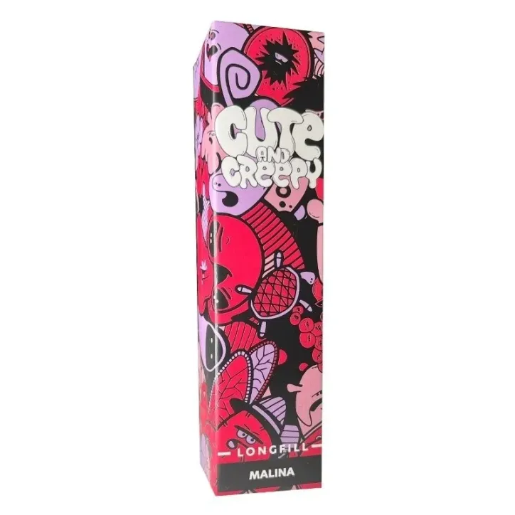 Longfill Cute and Creepy o smaku maliny, 6ml liquidu w 60ml butelce