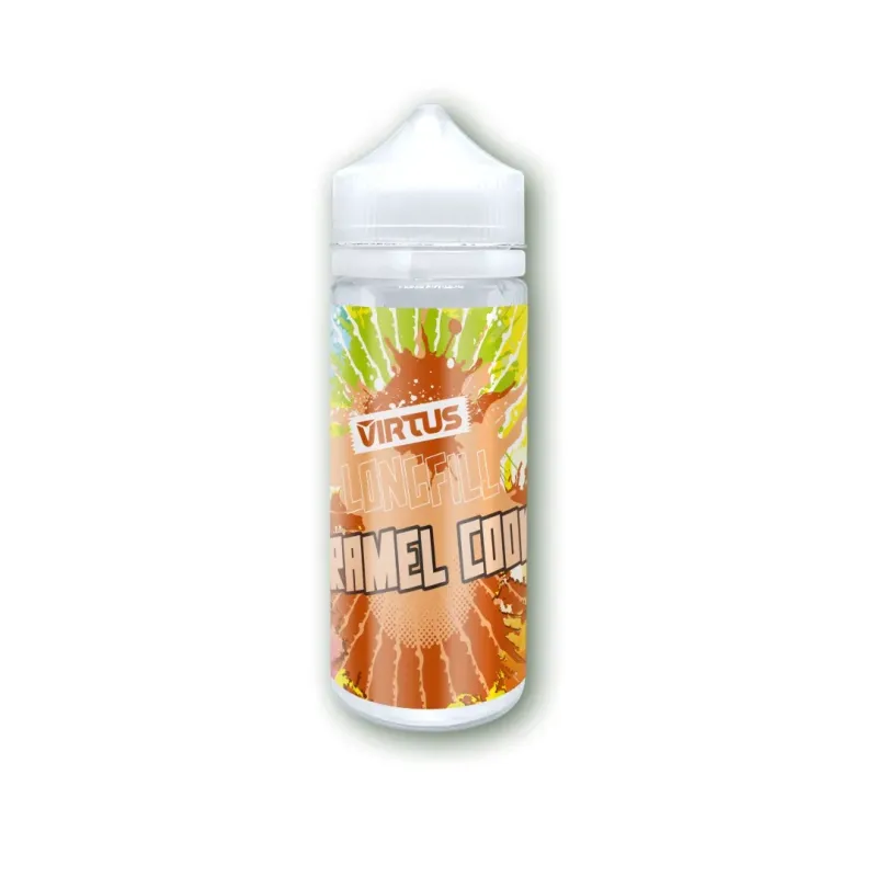 Longfill Virtus 6/120 ml - Caramel Cookie - Longfill Virtus 6/120 ml - Caramel Cookie | Swiatpremixow.pl -  - 19