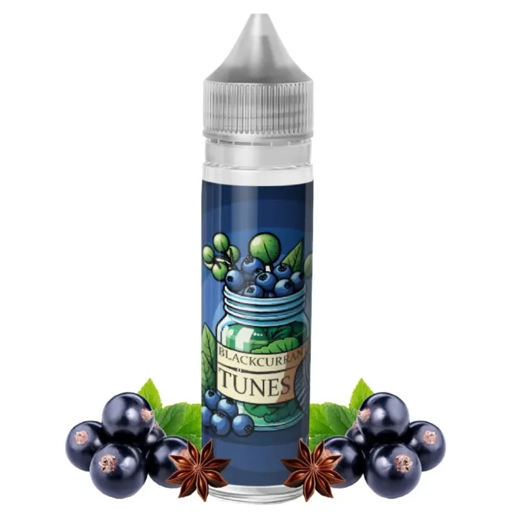 Longfill Franki Juice 10ml o smaku Blackcurrant w butelce 60ml