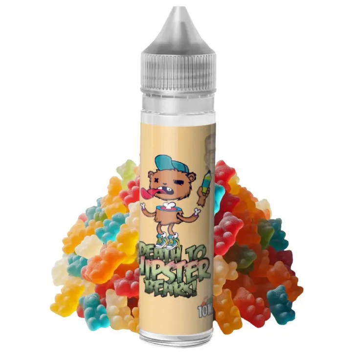 Longfill Franki Juice 10ml o smaku Death To Hipster Bears w butelce 60ml