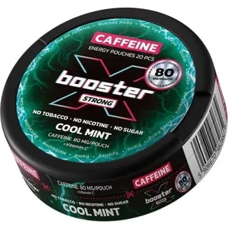 Woreczki kofeinowe X-BOOSTER 80mg - Cool Mint 