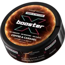 Woreczki kofeinowe X-BOOSTER 20mg - Coffee Carmel 