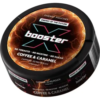 Woreczki kofeinowe X-BOOSTER 20mg - Coffee Carmel 