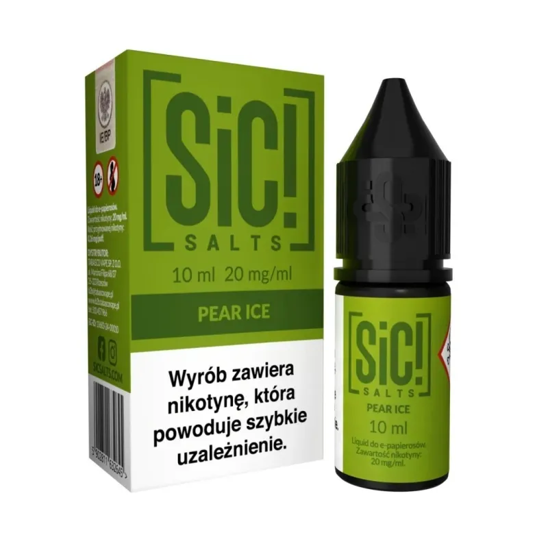 Liquid Sic! Salts 10ml 20mg - Pear Ice-23