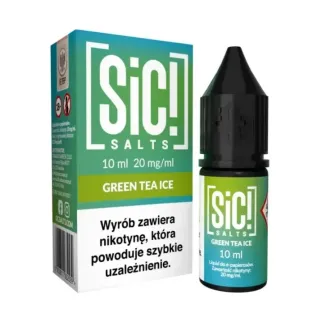 Liquid Sic Salts 10ml 20mg -  Green Tea Ice-23