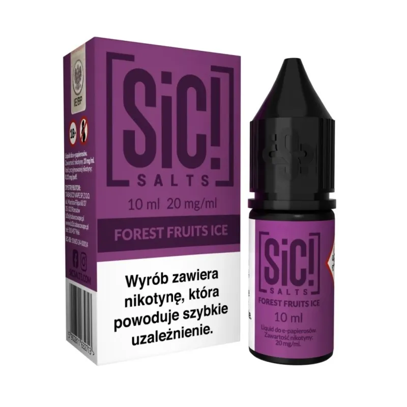 Liquid Sic Salts 10ml 20mg - Forest Fruits Ice-23