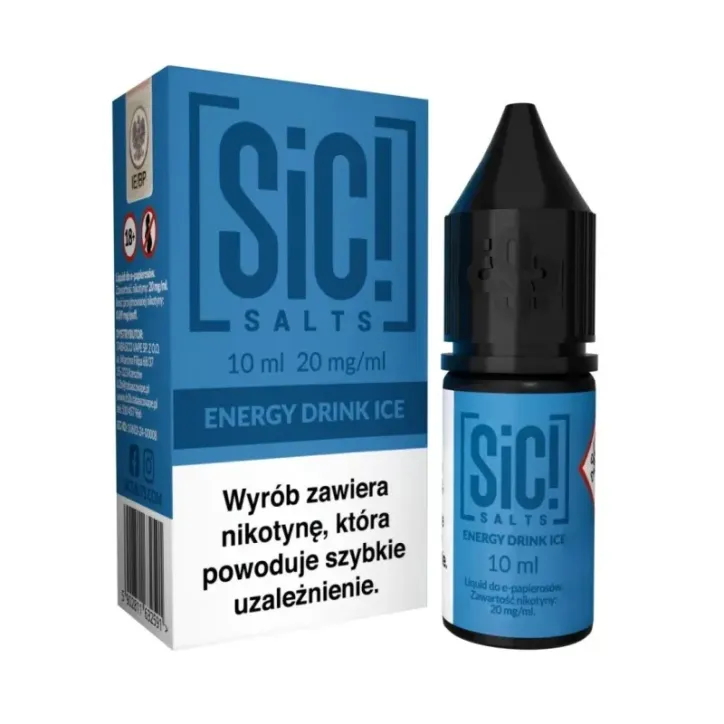 Liquid Sic Salts 10ml o smaku Energy Drink Ice 20mg