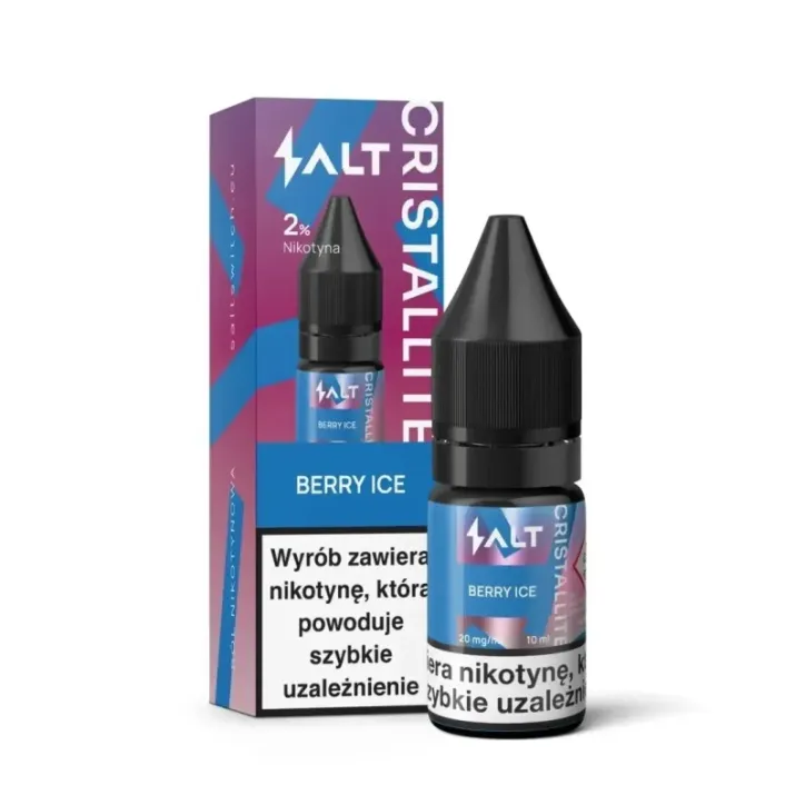 LIQUID CRISTALLITE Salt 10ml o smaku Berry Ice, 20mg