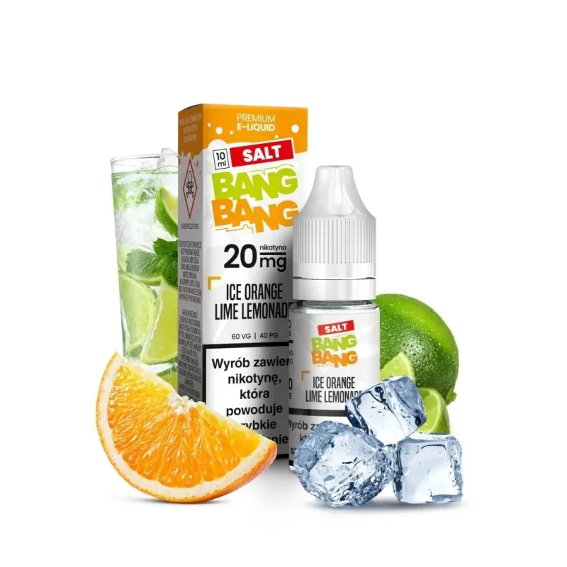 Liquid Bang Bang Salt 20mg 10ml - Ice Orange Lime Lemonade-19