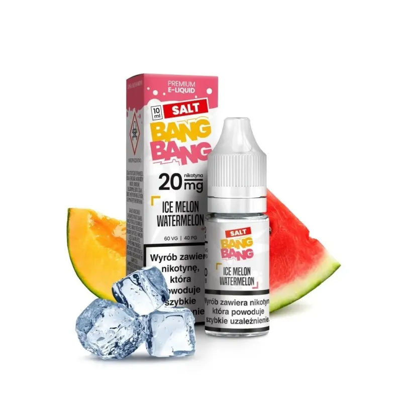 Liquid Bang Bang Salt 20mg 10ml - Ice Melon Watermelon-19