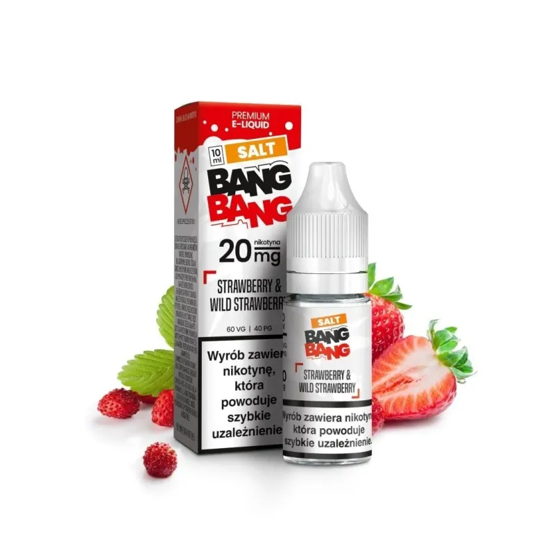 Liquid Bang Bang Salt 20mg 10ml - Strawberry & Wild Strawberry-19