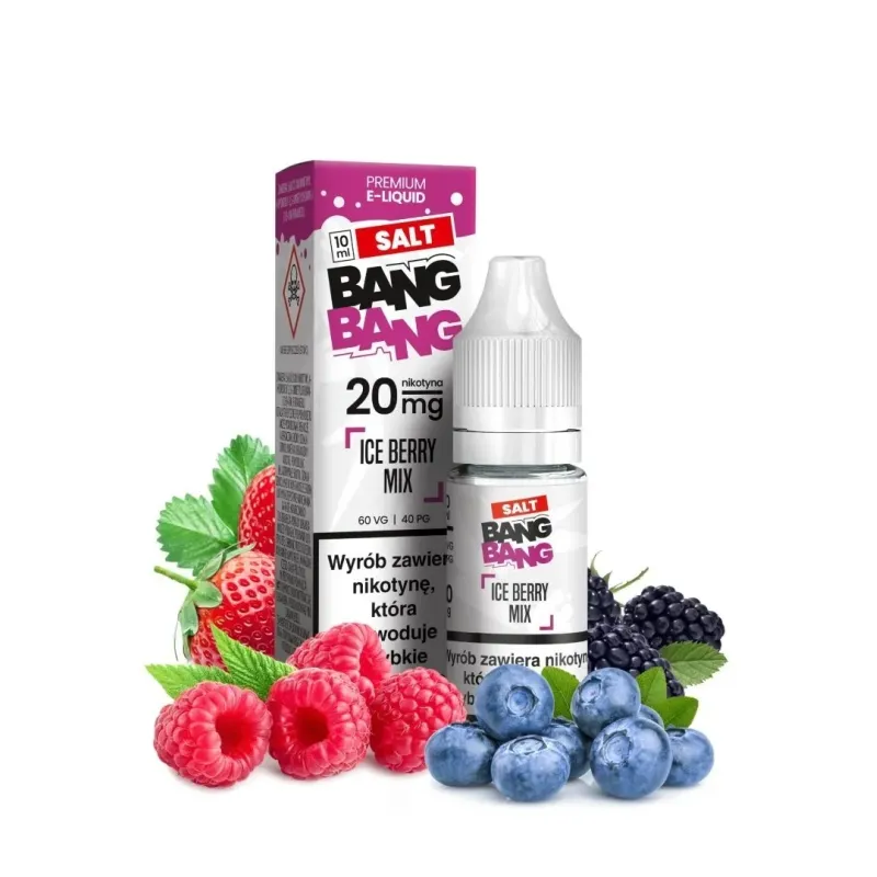 Liquid Bang Bang Salt 20mg 10ml - Ice Berry MIX-19