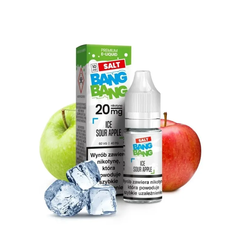 Liquid Bang Bang Salt 20mg 10ml - Ice Sour Apple-19