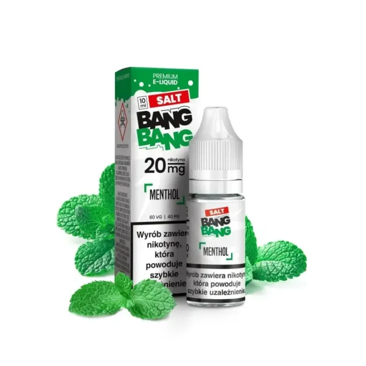 Liquid Bang Bang Salt 20mg o pojemności 10ml - Menthol