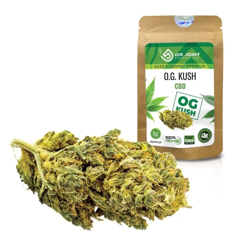 Susz konopny CBD Premium 1g Dr Joint - O.G Kush 