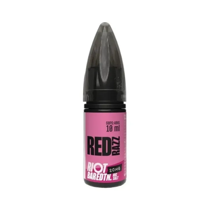 Liquid RIOT Salt 10 ml o smaku Red Razz z 20 mg nikotyny