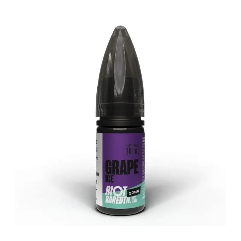 Liquid RIOT Salt 10 ml 20 mg - Grape Ice 