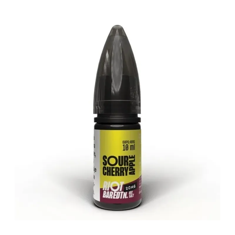 Liquid RIOT Salt 10 ml 20 mg - Sour Cherry Apple 