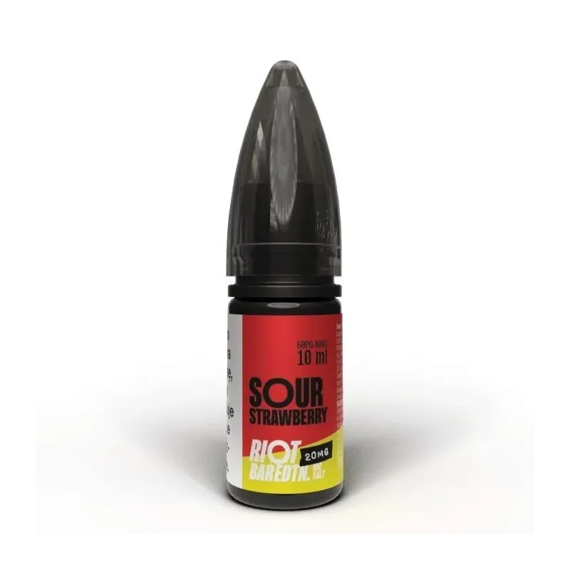 Liquid RIOT Salt 10 ml 20 mg - Sour Strawberry 