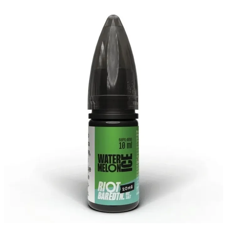 Liquid RIOT Salt 10 ml o smaku Watermelon Ice, 20 mg nikotyny