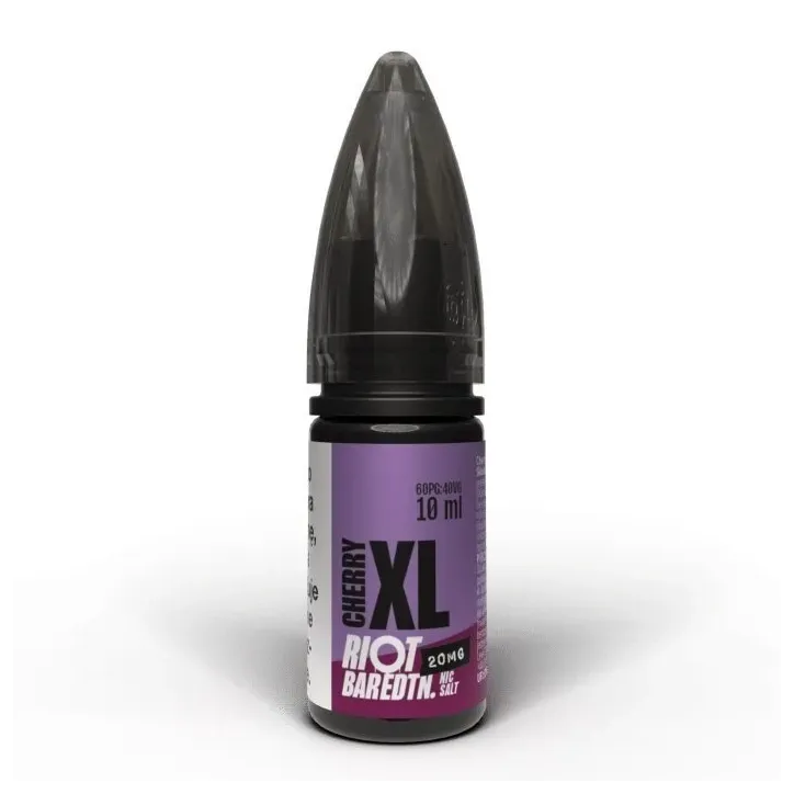 Liquid RIOT Salt 10 ml o smaku wiśniowym 20 mg - Cherry X