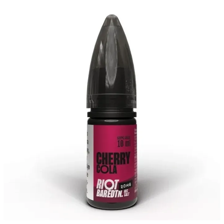 Liquid RIOT Salt 10 ml o smaku Cherry Cola z 20 mg nikotyny