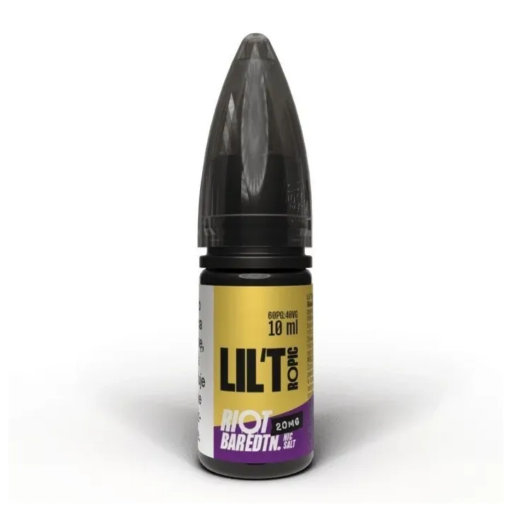 Liquid RIOT Salt 10 ml o smaku LIL ' Tropic, 20 mg nikotyny