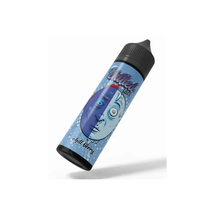 Longfill Chilled Face o smaku Chill Blue Slush, 6ml liquidu w 60ml butelce