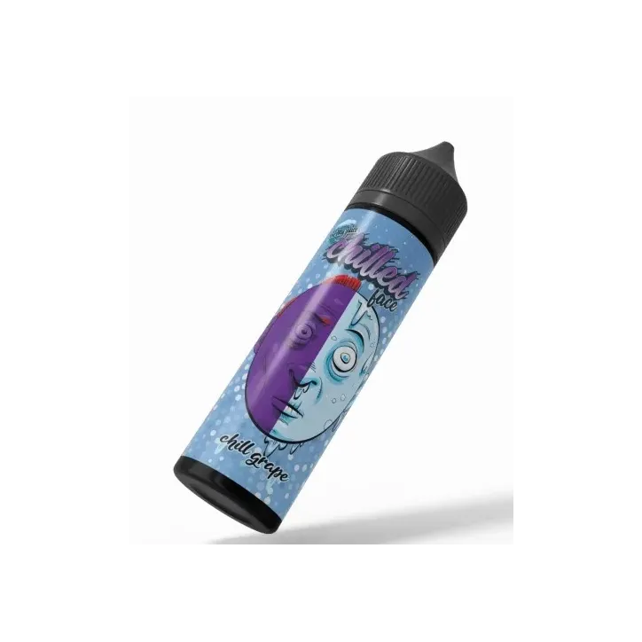 Longfill Chilled Face o smaku Chill Grape - 6ml liquidu w 60ml butelce