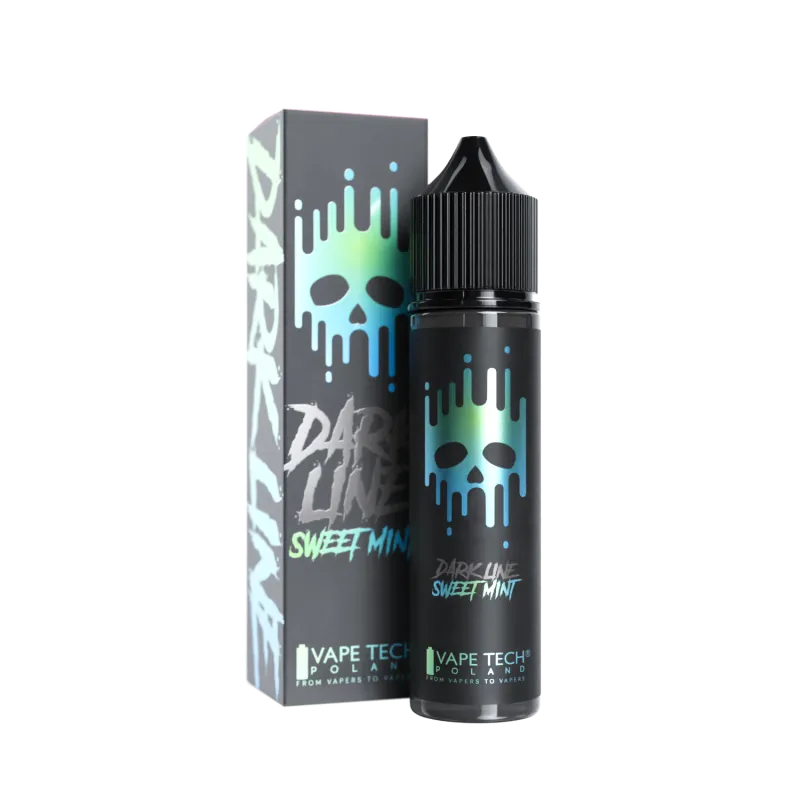 Longfill Dark Line 6/60ml - SWEET MINT 