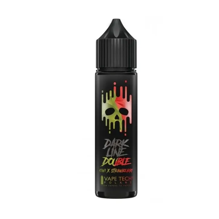 Longfill Dark Line o smaku Kiwi Strawberry - 8ml liquidu