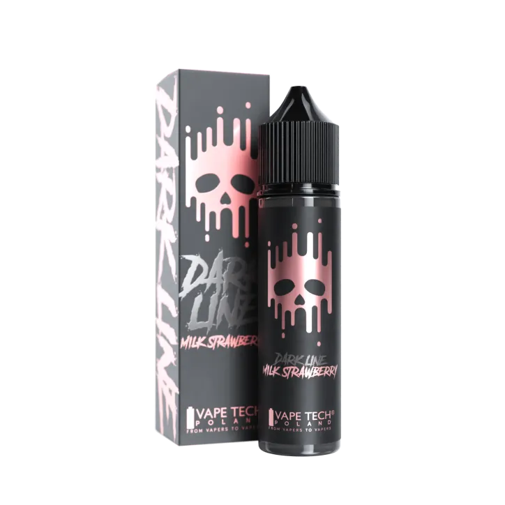 Longfill Dark Line 6/60ml - MILK STRAWBERRY