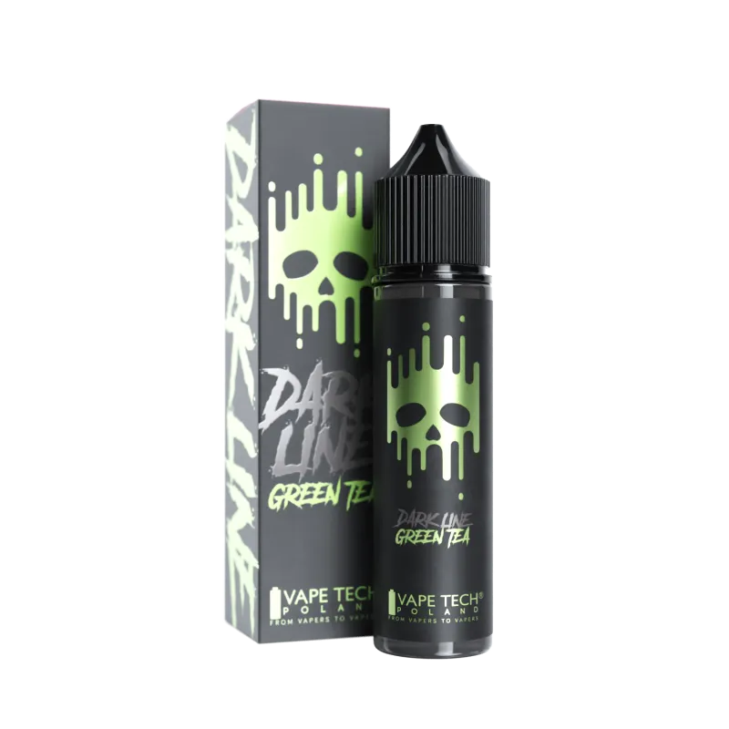 Longfill Dark Line 6/60ml - GREEN TEA 