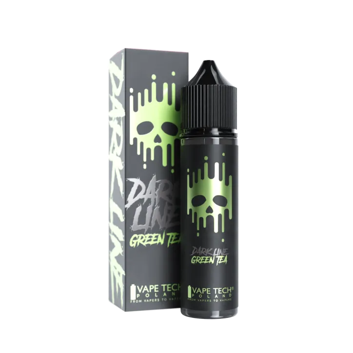 Longfill Dark Line 6/60ml - GREEN TEA