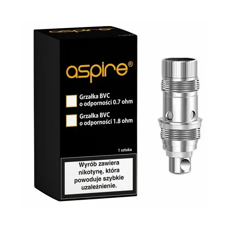 Grzałka Aspire Nautilus BVC o oporności 1.6ohm - 5 sztuk w opakowaniu