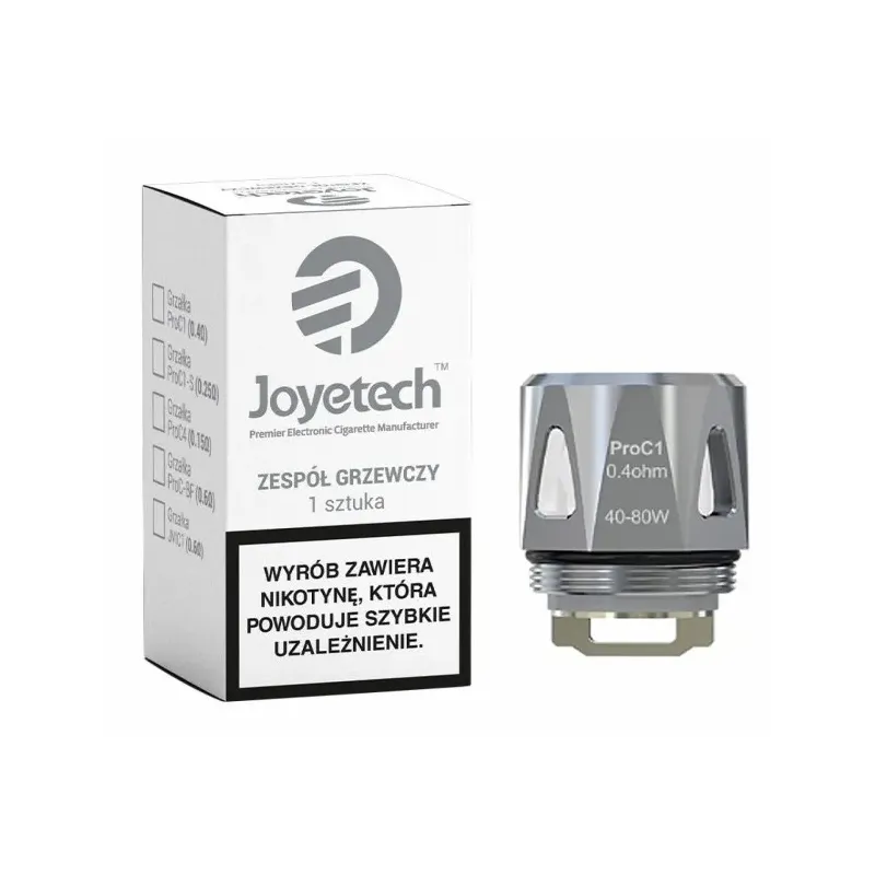 Grzałka Joyetech ProC1 0.4ohm - 10szt - Grzałka Joyetech ProC1 0.4ohm - 10szt -  - 99