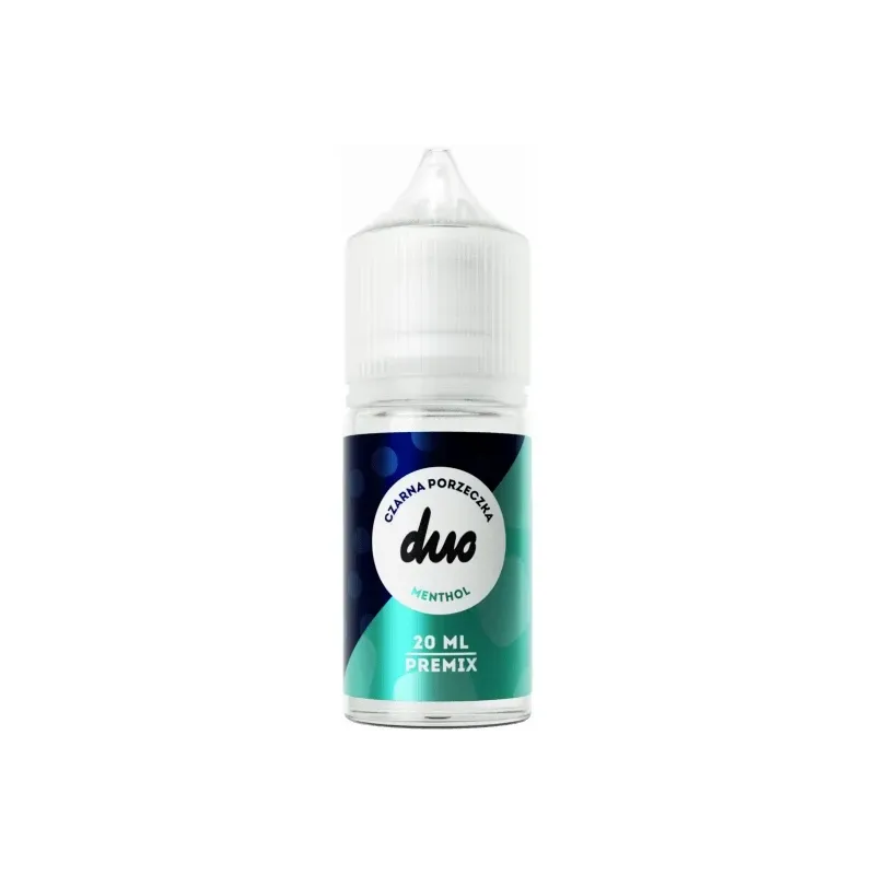 Premix Shortfill Duo 20ml - Czarna Porzeczka Menthol-39