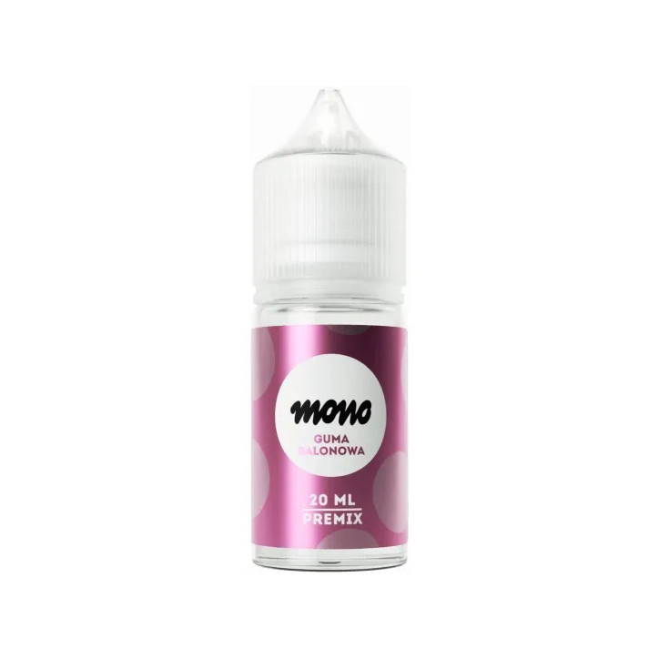 Premix Shortfill Mono 20ml o smaku Gumy Balonowej