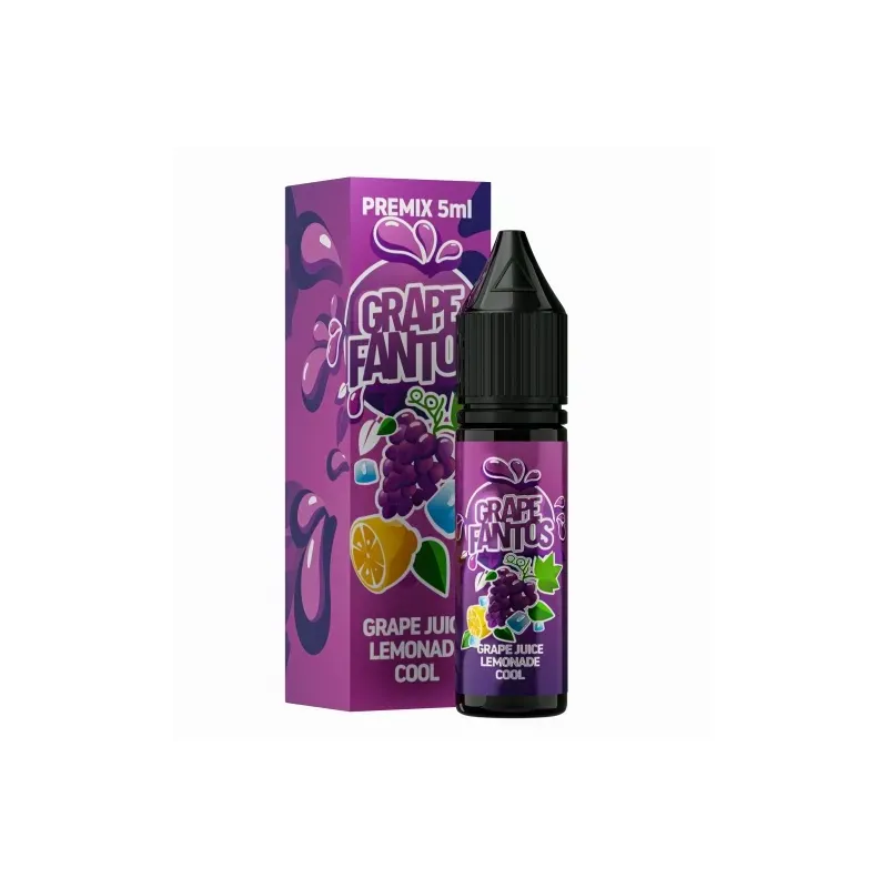 Premix Longfill Fantos 5ml - Grape Fantos-10