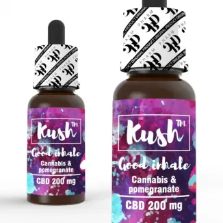 Liquid Kush Standard CBD 200mg 10ml - GOOD INHALE-24