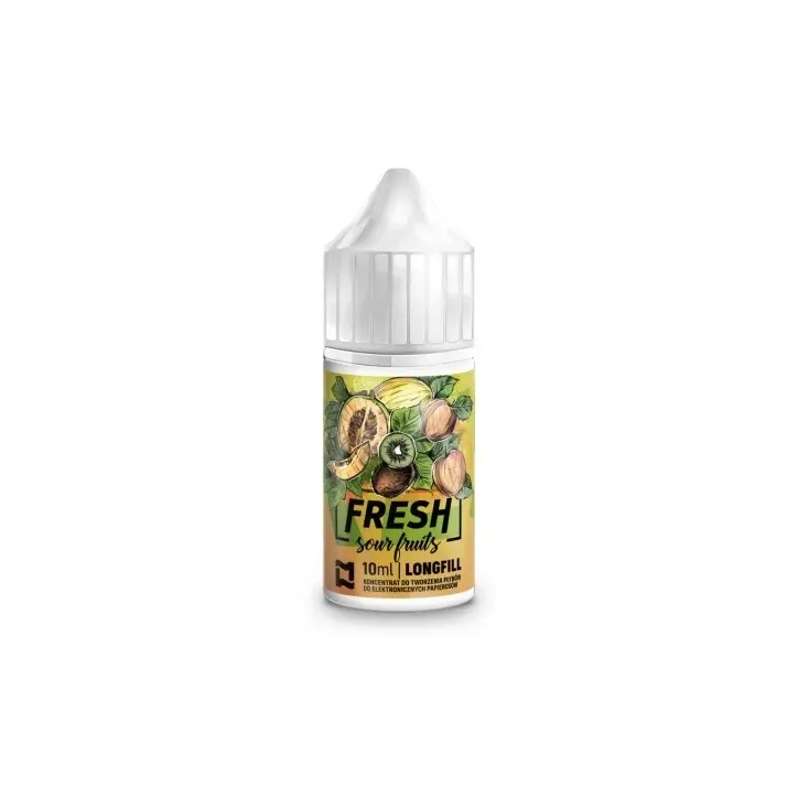 Longfill Fresh 10ml o smaku kwaśnych owoców