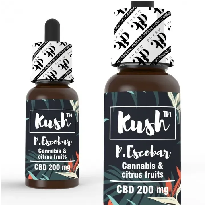 Liquid Kush Standard CBD 200mg w pojemności 10ml - P.ESCOBAR